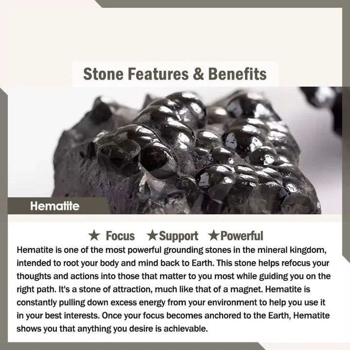 Natural Stone Quartz Healing Beads Bracelet