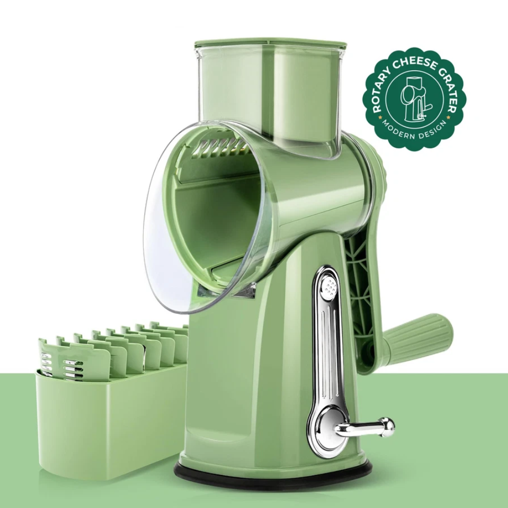 5 in 1 Rotary Cheese Grater