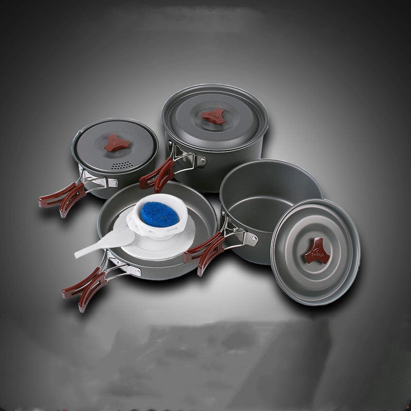 Picnic cookware set camping pot set