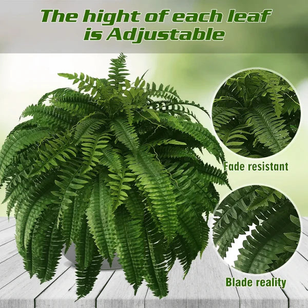 UV Resistant Artificial Boston Fern