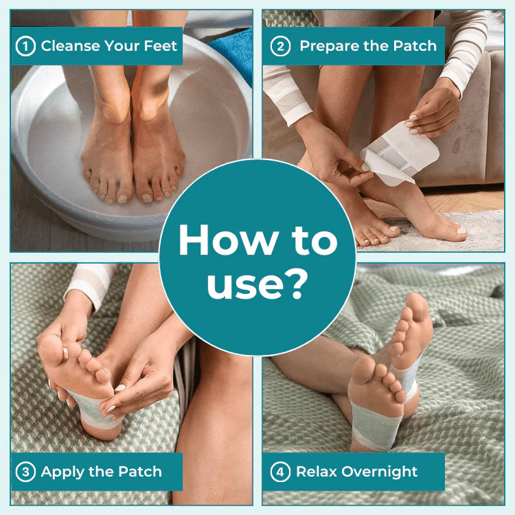 Japanese Herbal Foot Pads For Relief