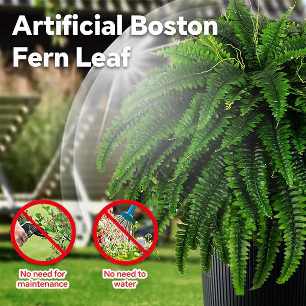 UV Resistant Artificial Boston Fern
