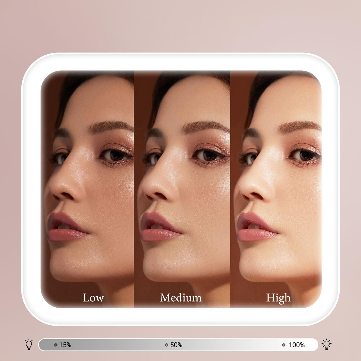 5 in 1 LED Makeup Crate