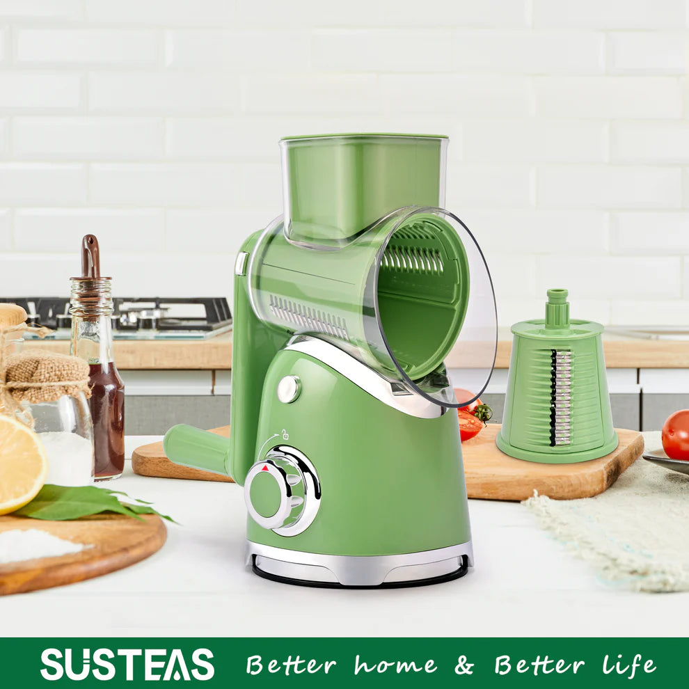 6-in-1 Rotary Cheese & Vegetable Grater