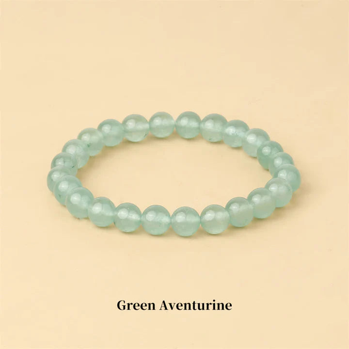 Natural Stone Quartz Healing Beads Bracelet