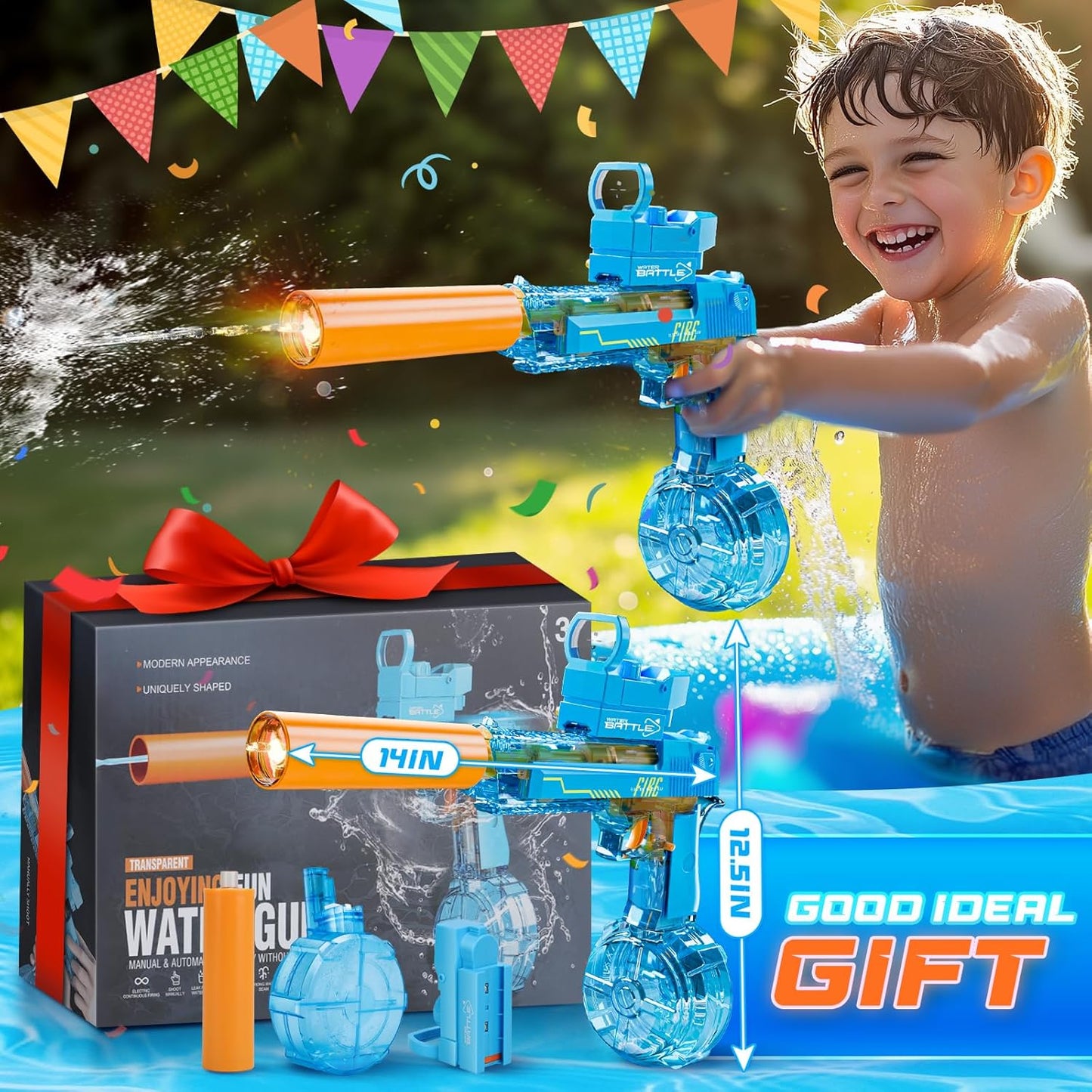 The AquaBlast Electric Water Blaster