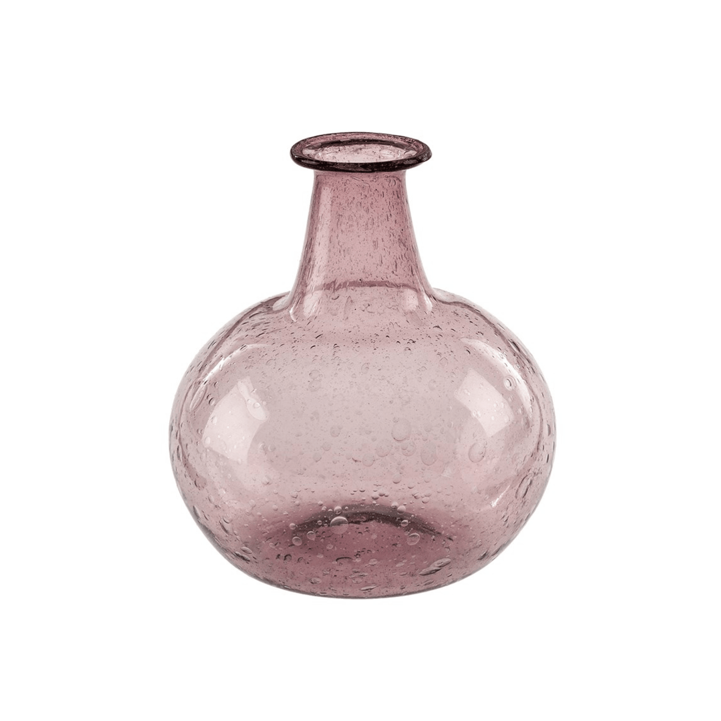 Delicate Amethyst Recycled Glass Blossom Vase - LndmarkClub USA
