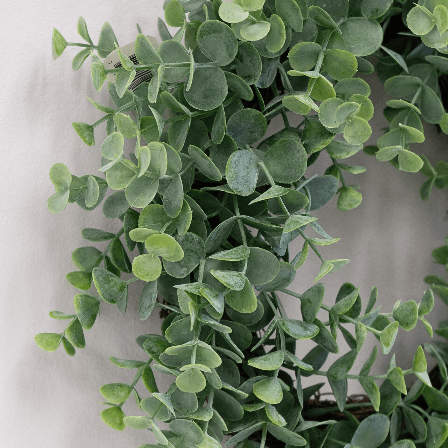 Eucalyptus-Inspired 14" Faux Greenery Door Wreath - LndmarkClub USA