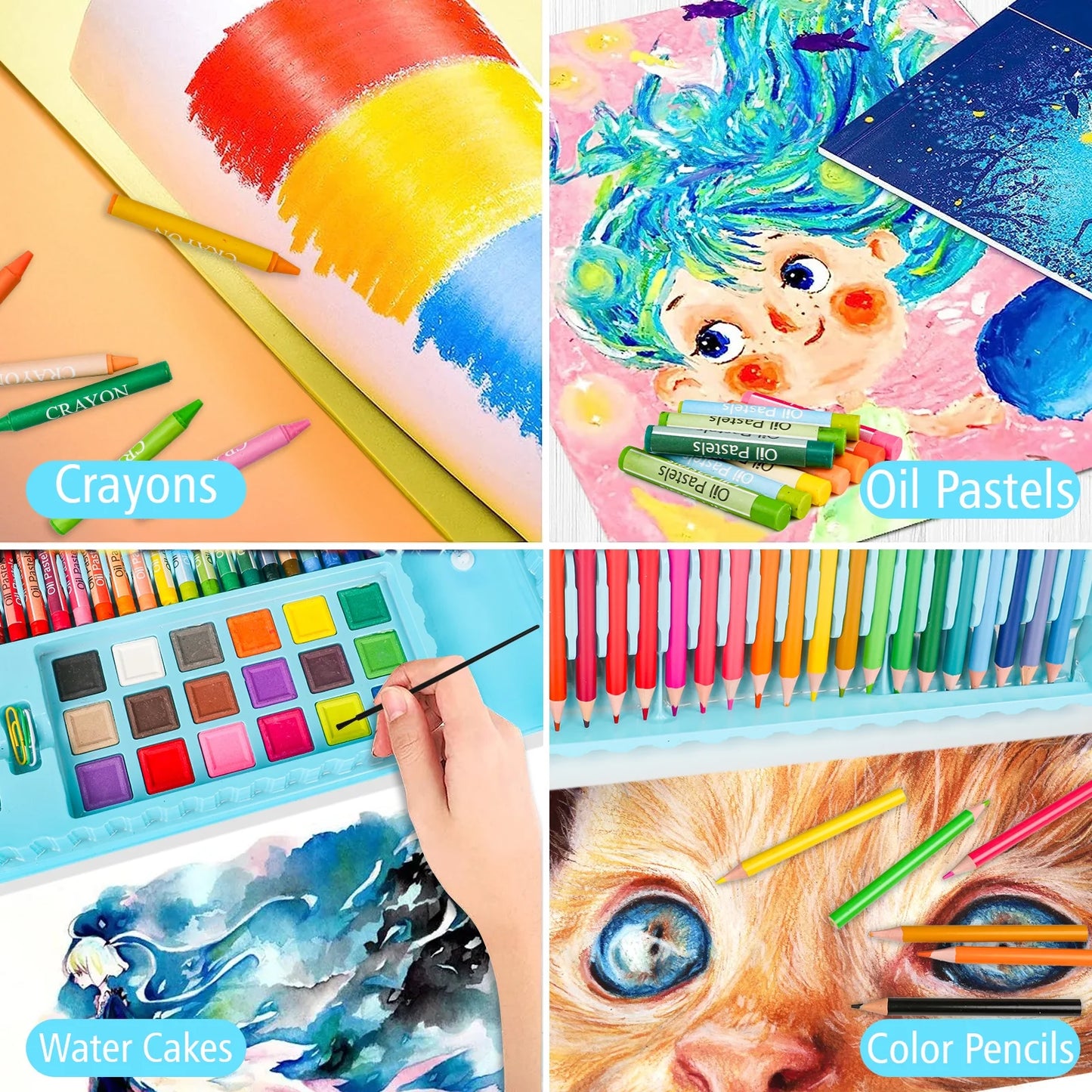 Kids Art Super Set 208pcs