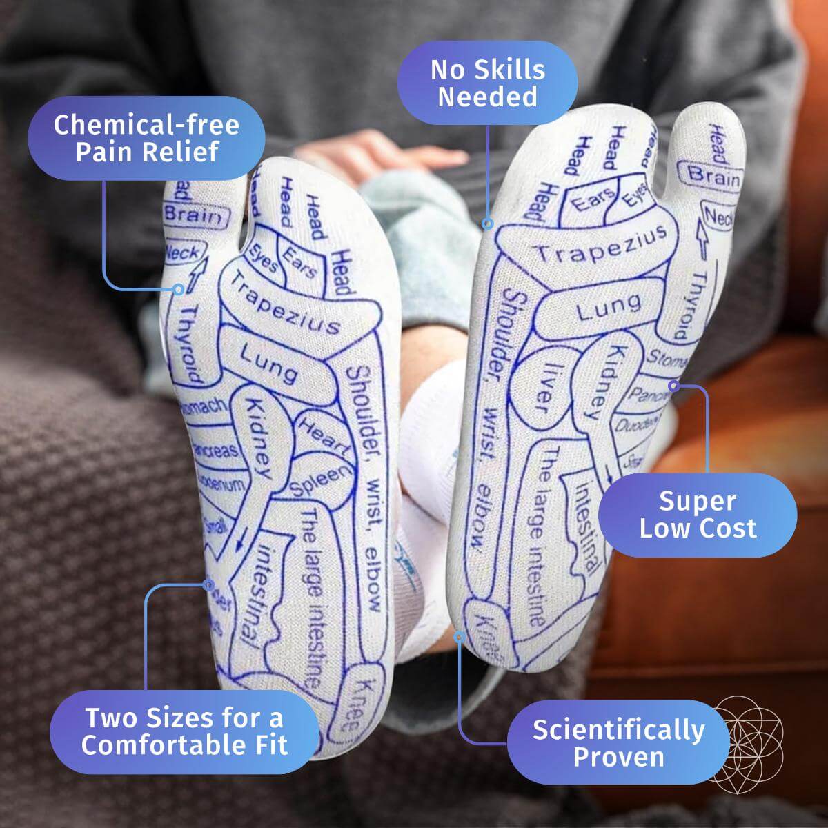 VitalRelief Physiotherapy Socks