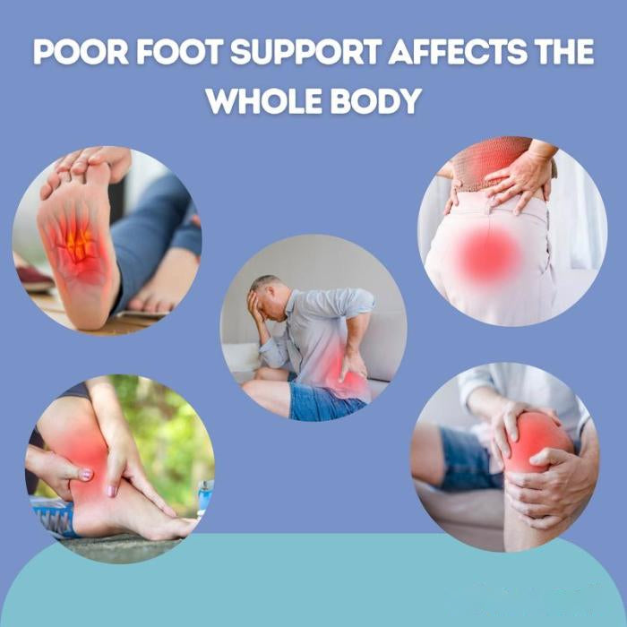 Shock Absorbing Magnetic Insoles