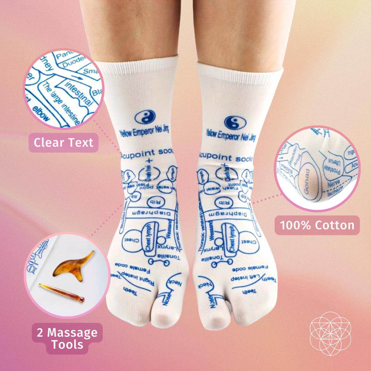 VitalRelief Physiotherapy Socks
