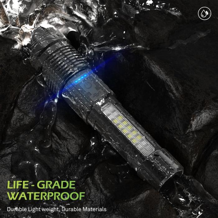 The Military Zoom Flashlight