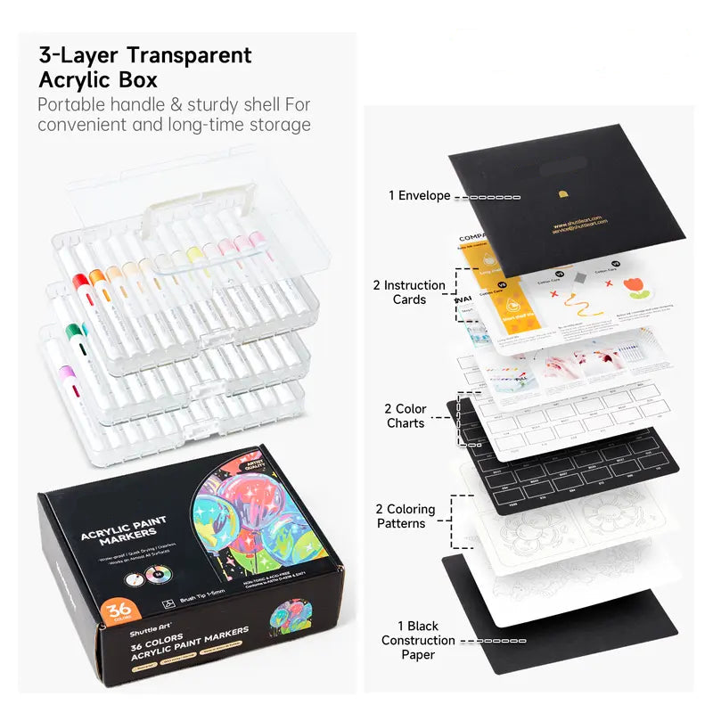 Acrylic Paint Marker Set