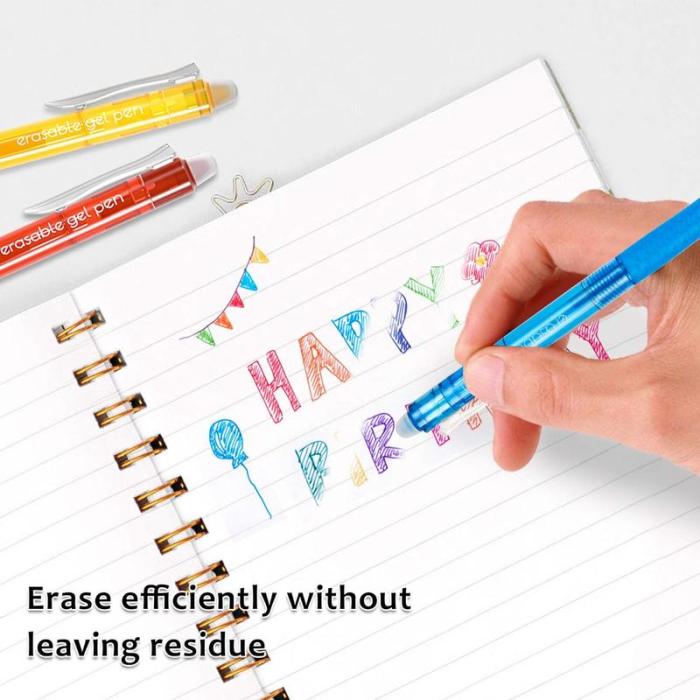 26 Pack Erasable Gel Pen Set
