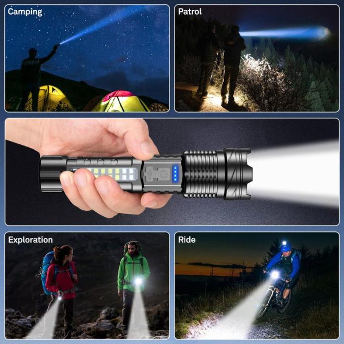 The Military Zoom Flashlight