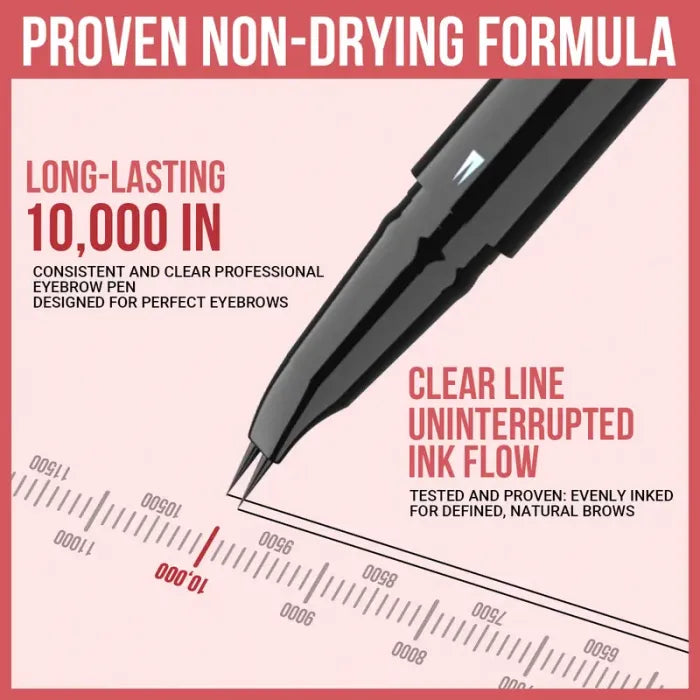 The Curved Eyebrow Waterproof Pen