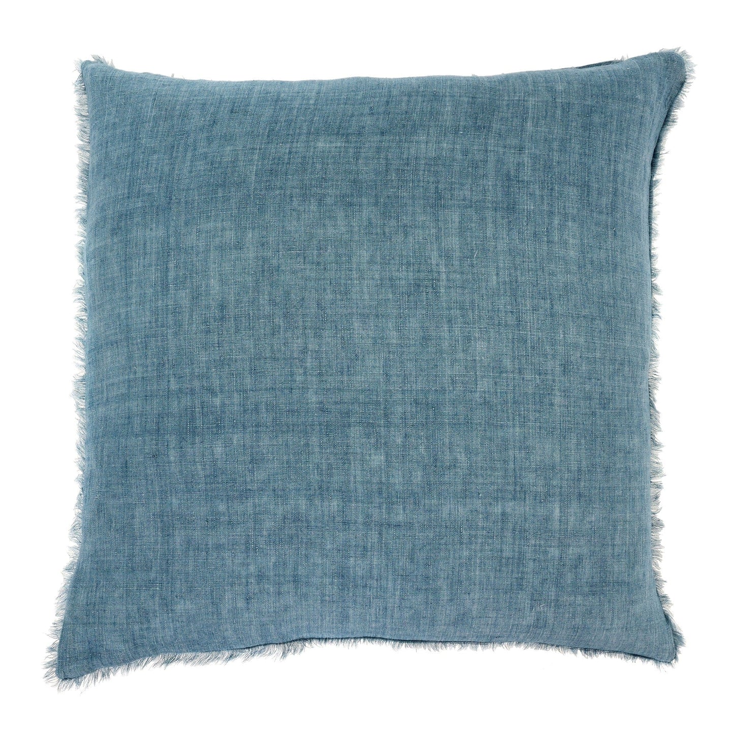 Cambri Arctic Blue Linen Pillow - LndmarkClub USA