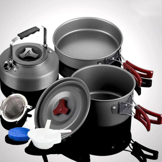 Picnic cookware set camping pot set