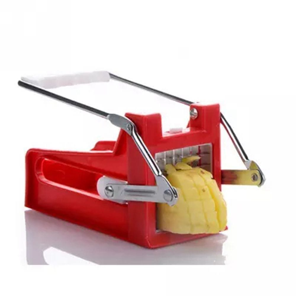 Potato Chipper French Fries Slicer Chip Maker Cutter Chopper With 2 Blades - FREE SHIPPING