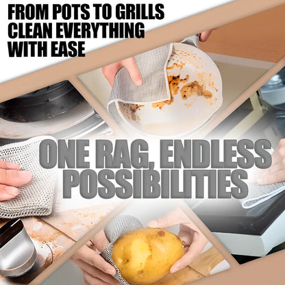 10pc Non Scratch Dish Cloth