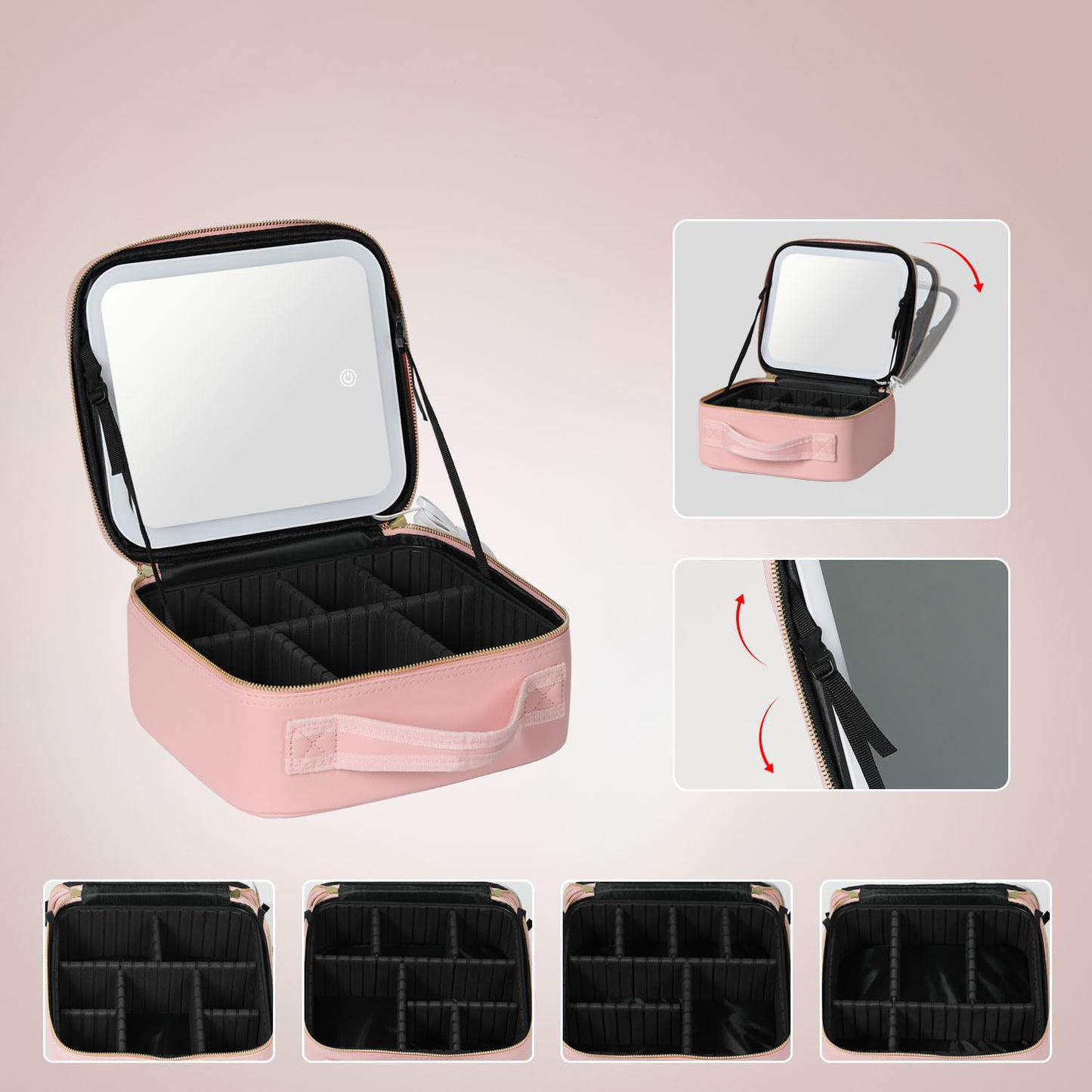 5 in 1 LED Makeup Crate