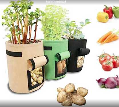 Breathable Potato Tomato Vegetable Plant Growth Bag - FREE SHIPPING