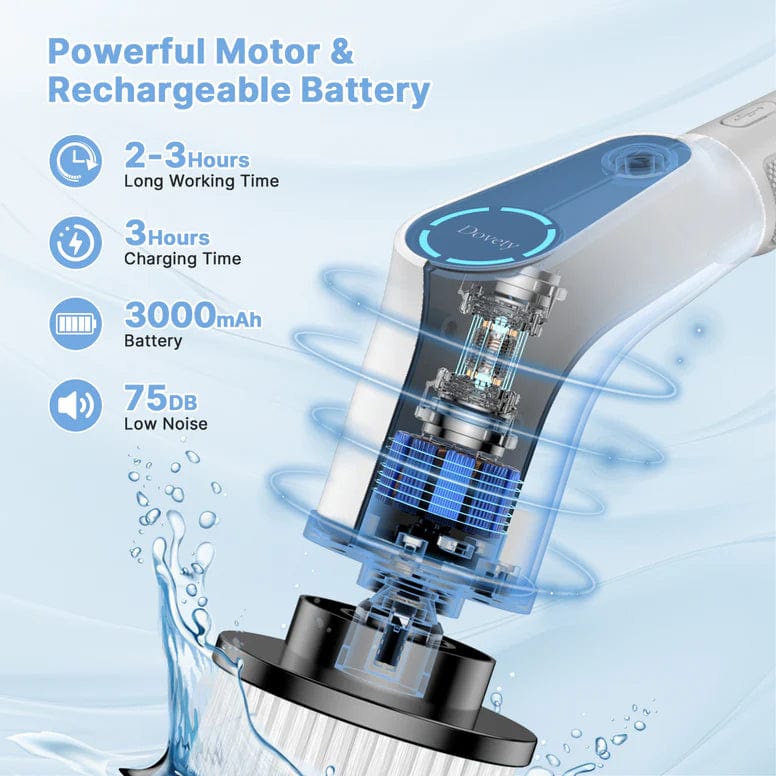 9 in 1 Multifunction Electric Spin Scrubber