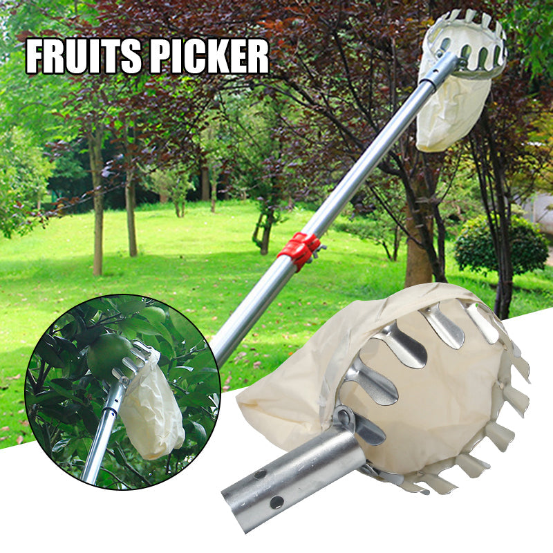 Fruit Picker - Portable Agricultural Garden Tool - Recommended By Other Gardener Like You