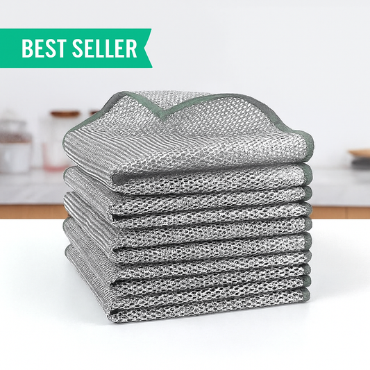 10pc Non Scratch Dish Cloth