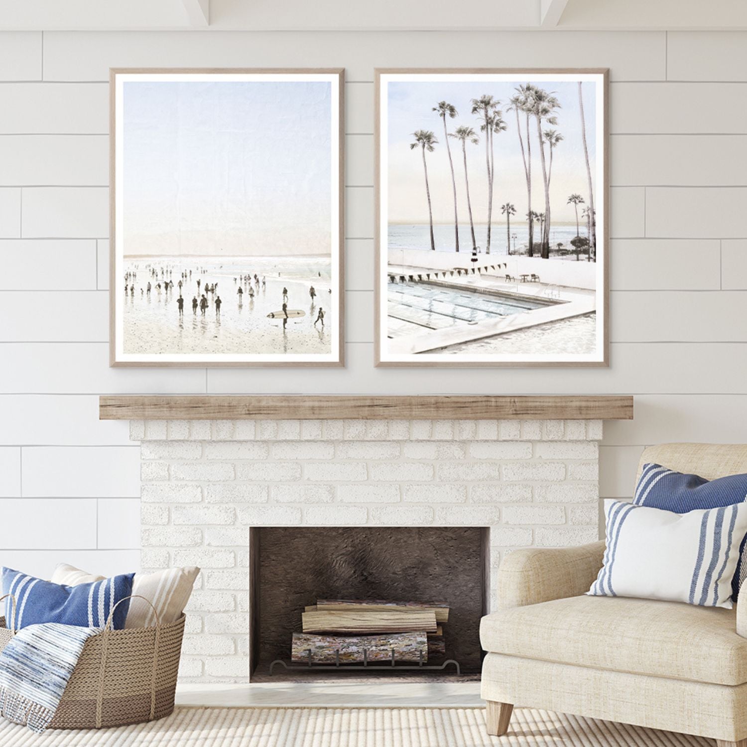 Coastal Beach Wall Art - LndmarkClub USA