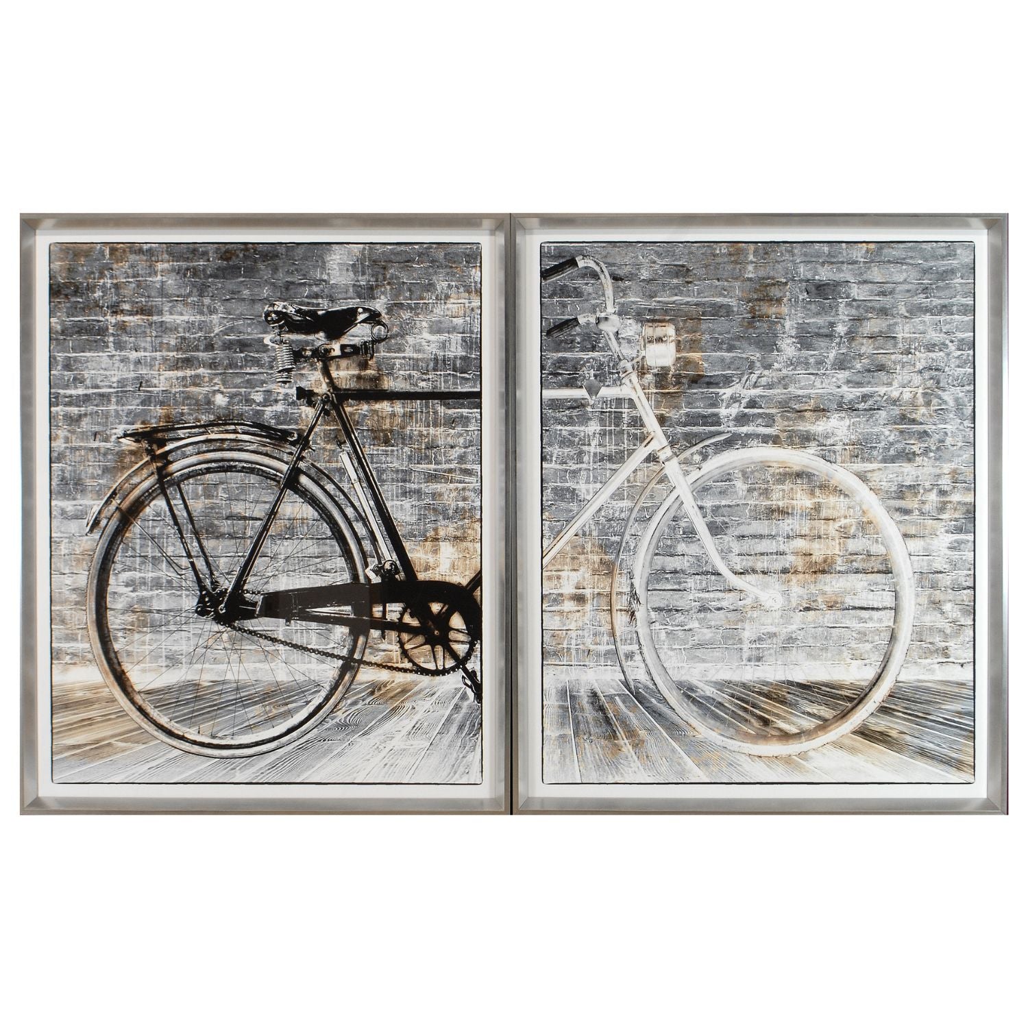 Classic Cycle Wall Art - Set of 2 - LndmarkClub USA