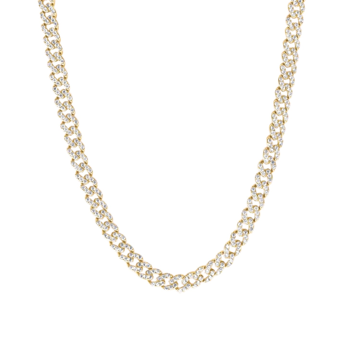 GOLDEN DONATELLA CHAIN NECKLACE - LndmarkClub USA