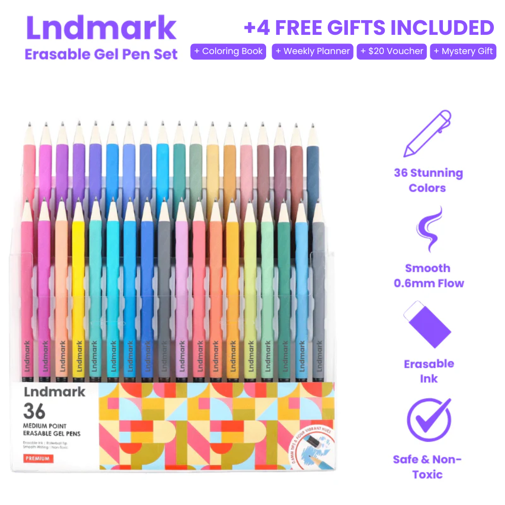 Erasable Gel Pen Set