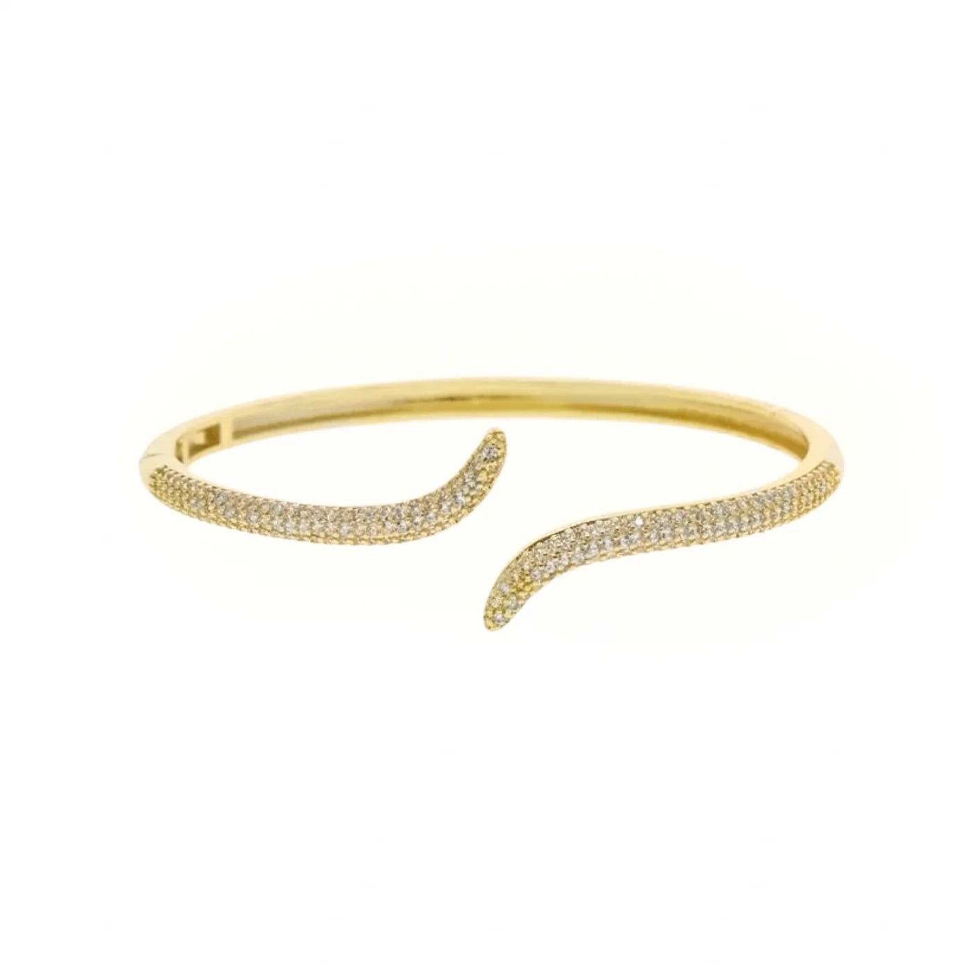 Kylie Gold Pave Cuff Bracelet - LndmarkClub USA