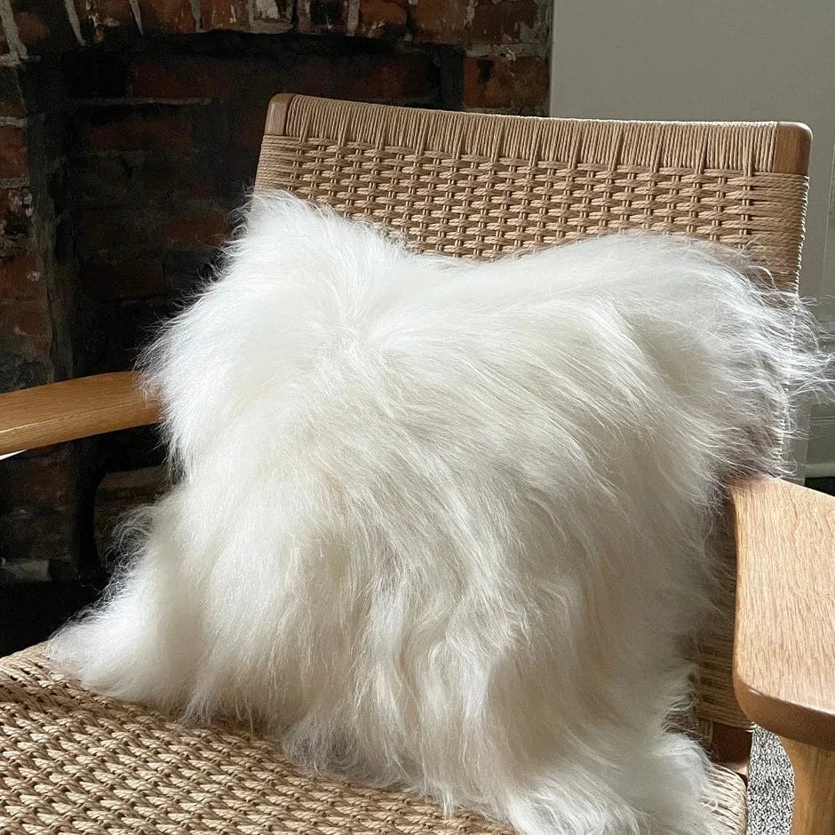 Sheepskin Long Haired Pillow - LndmarkClub USA