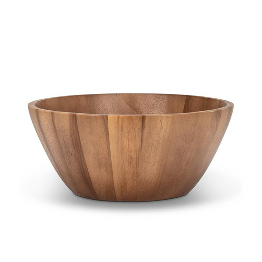 Extra-Large Acacia Wood Serving Bowl - LndmarkClub USA