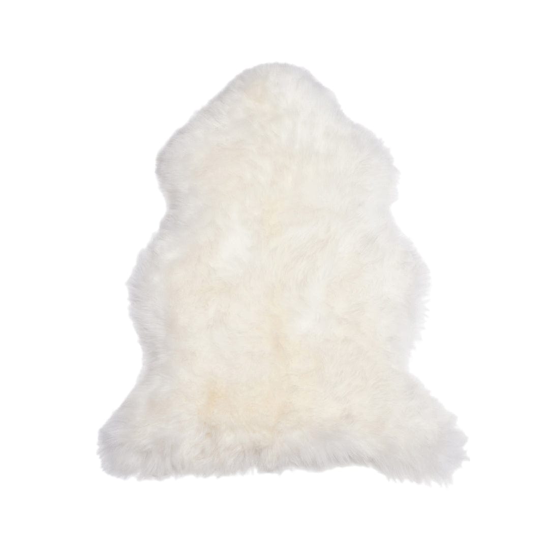 Shorn White Sheepskin Throw - LndmarkClub USA