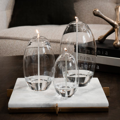 Droplet Glass Oil Candle