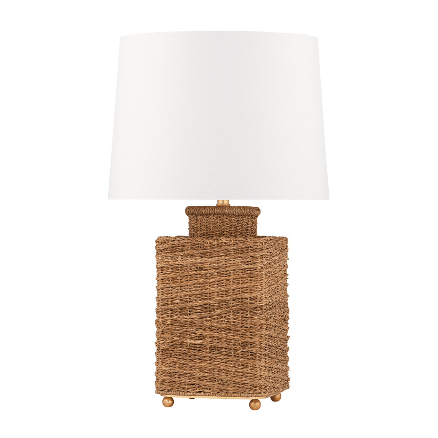 Wicker Weave Table Lamp