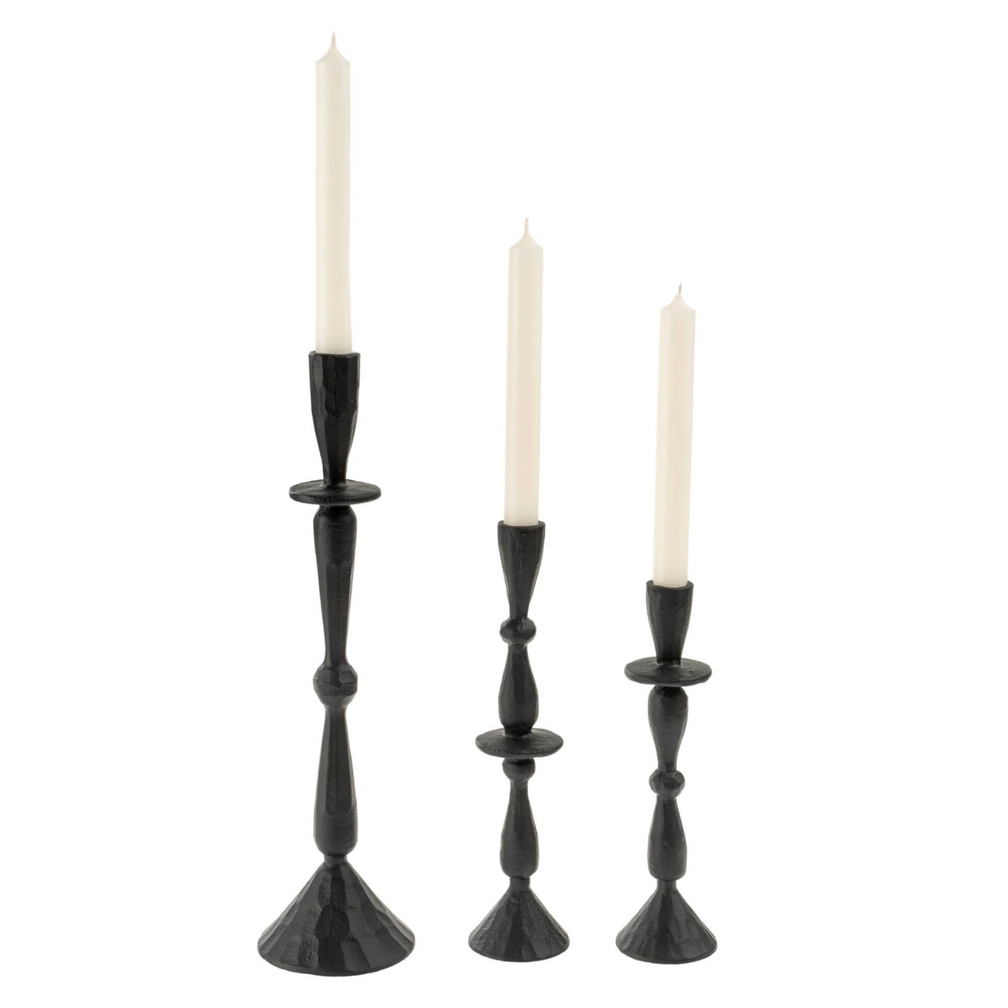 Century Coal Taper Candle Holder