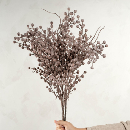 Faux Berry Stem Arrangement