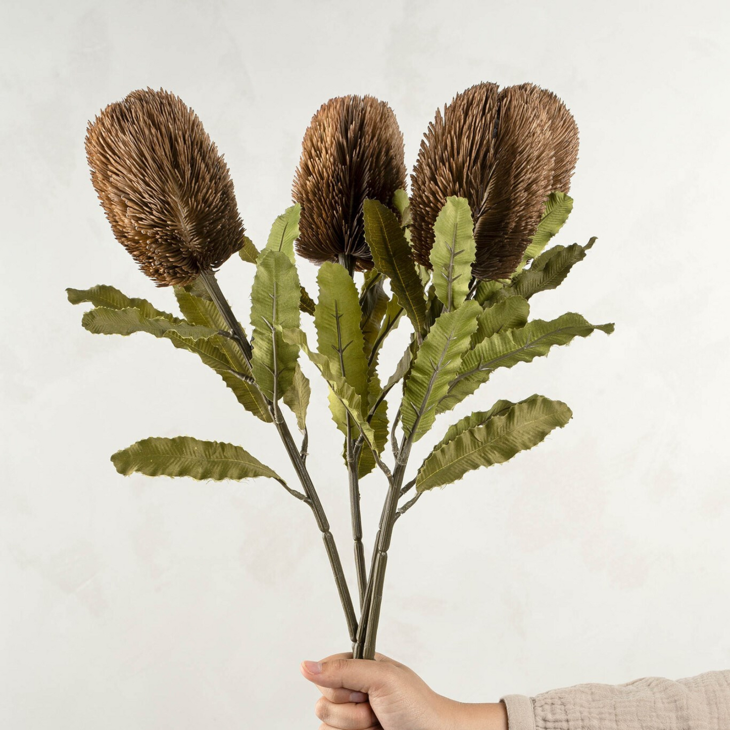 Lifelike Banksia Blooming Spray