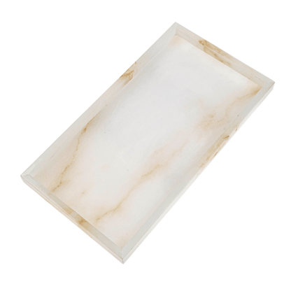 Natural Stone Alabaster Decorative Tray