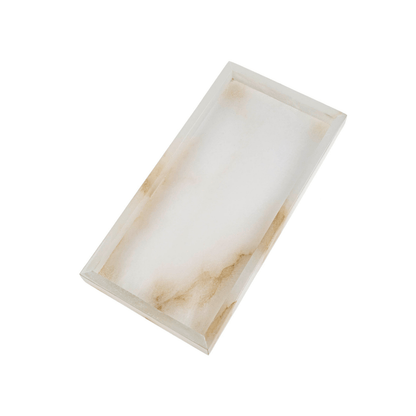 Natural Stone Alabaster Decorative Tray