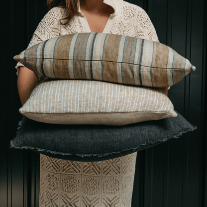 Terra Striped Pillow - LndmarkClub USA