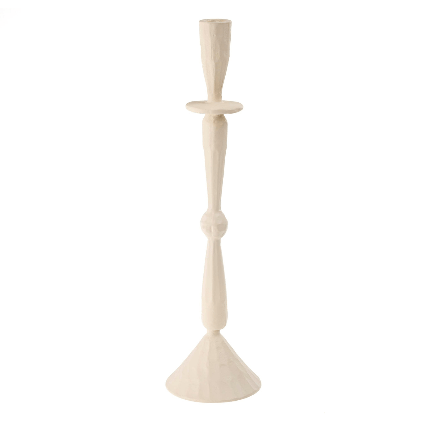 Century Cream Taper Candle Holder