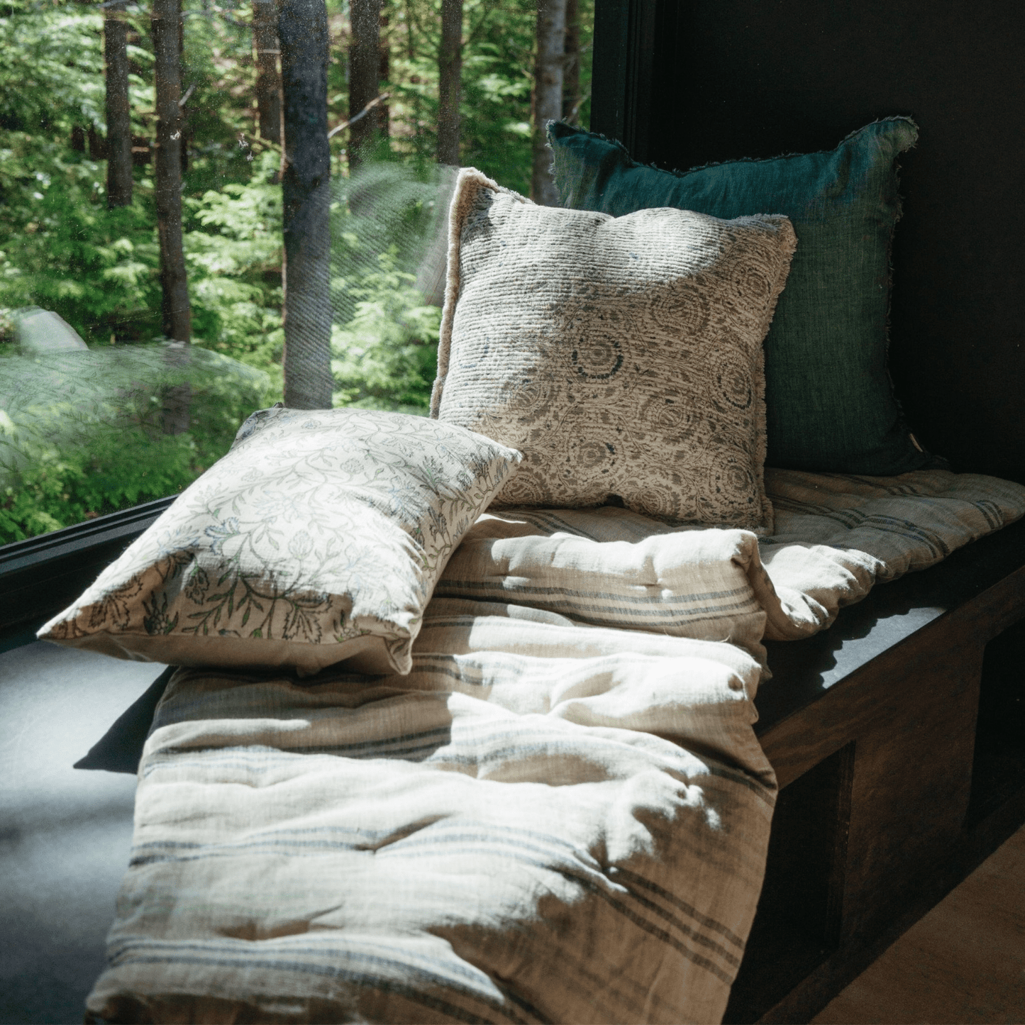 Verdant Cotton Pillow - LndmarkClub USA