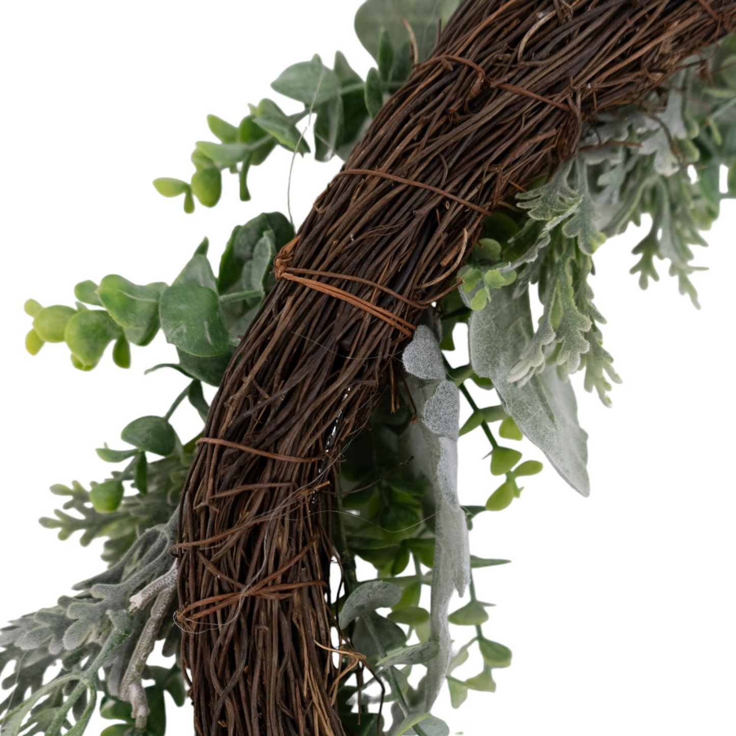 Lush Faux Eucalyptus 20" Decorative Wreath - LndmarkClub USA