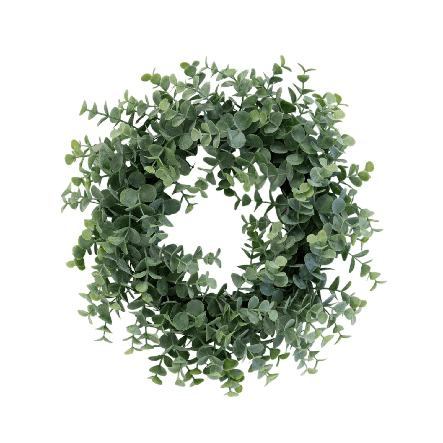 Eucalyptus-Inspired 14" Faux Greenery Door Wreath - LndmarkClub USA